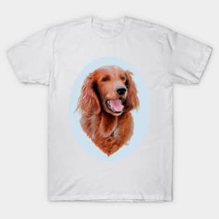 Irish Setter Painting T-Shirt